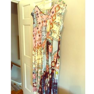 Johnny Was BoHo Multicolor Dress